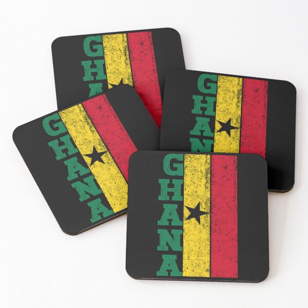 Item preview, Ghana Ghanaian Flag Vintage - Green designed and sold by PearlMoonGrapes.