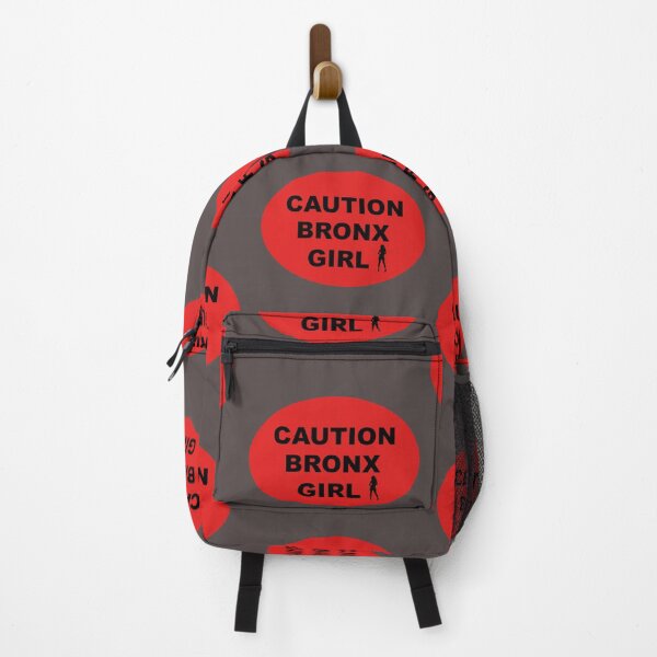 Item preview, CAUTION BRONX GIRL sign designed and sold by lobodelnoir.