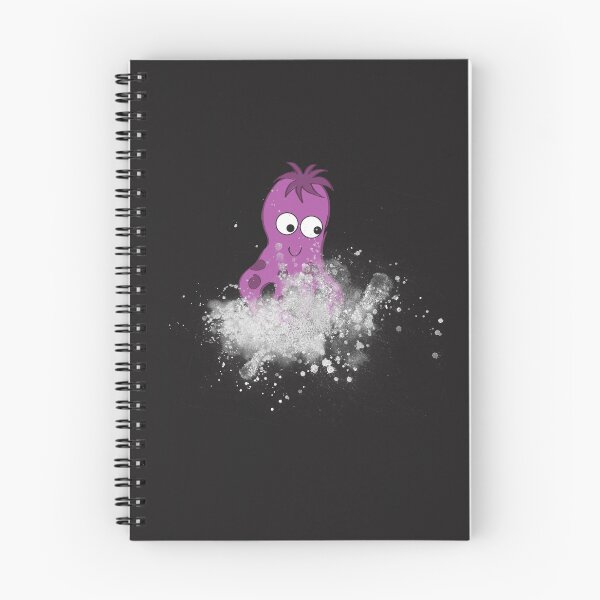 Item preview, Cute Baby Squid Animation Purple Squid Abstract  designed and sold by HelloLoriDesign.