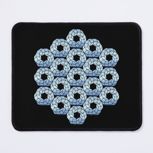 Item preview, Cube Torus Mountain Range Madness designed and sold by createVisions.