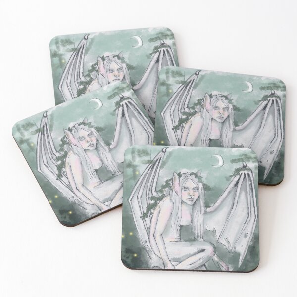 Item preview, Bat girl  designed and sold by Lavendelore.