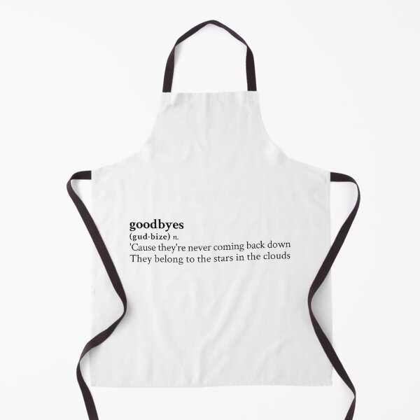 Item preview, Goodbyes by Jorja Smith designed and sold by StickTheSong.