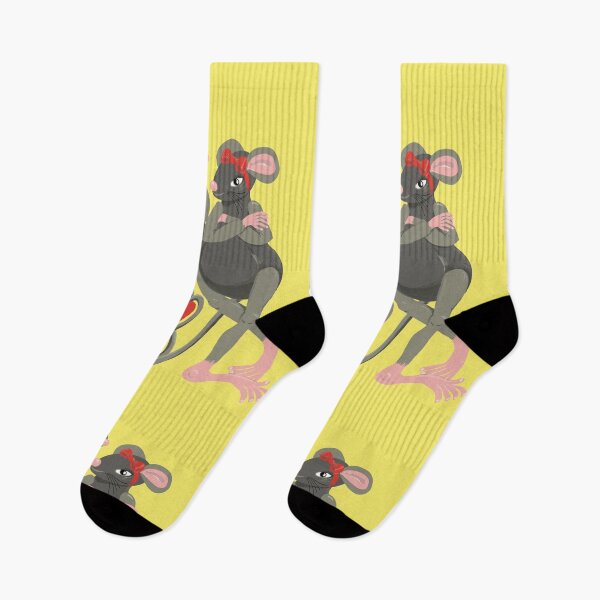 Item preview, Love Rats sunshine yellow designed and sold by Colour Angel by KV.