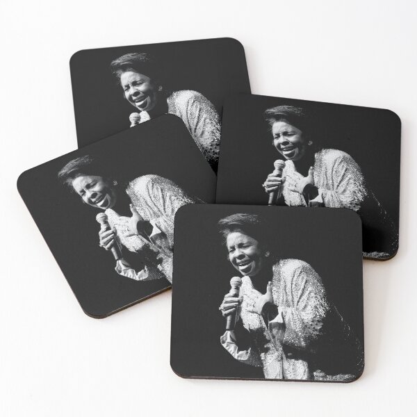 Item preview, Gladys Knight - BW Photograph designed and sold by ConcertImages.