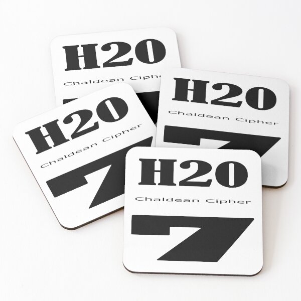 Item preview, H20 Chaldean cipher 7 designed and sold by Scrambledwords.