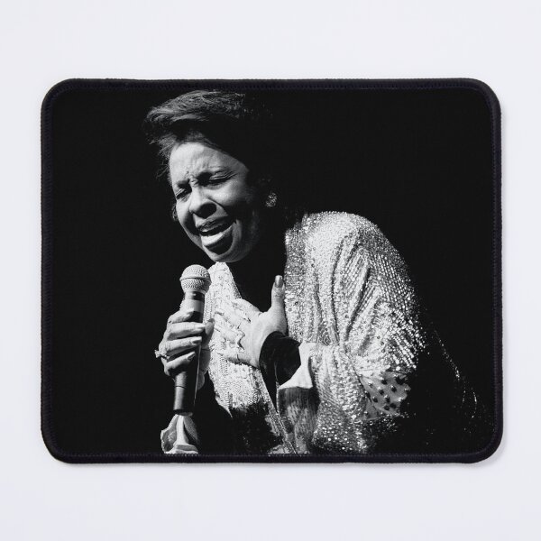 Item preview, Gladys Knight - BW Photograph designed and sold by ConcertImages.