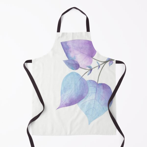 Item preview, Blue and Purple Leaves designed and sold by Wyndee Breheny.
