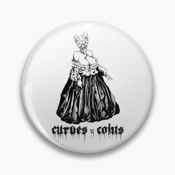 Item preview, Curves = Coins designed and sold by theghoulclub.