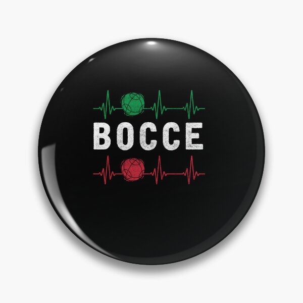 Item preview, Bocce Ball Player Boules Bocce Heartbeat designed and sold by ShopTheStyle.