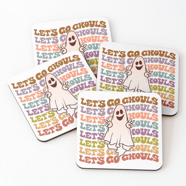 Item preview, Let's Go Ghouls | Smiley Face Halloween Ghost designed and sold by kubilayilhan.