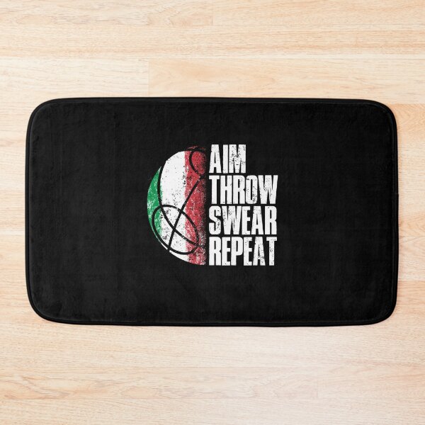 Item preview, Bocce Ball Player Boules Bocce Aim Throw Swear Repeat Funny designed and sold by ShopTheStyle.