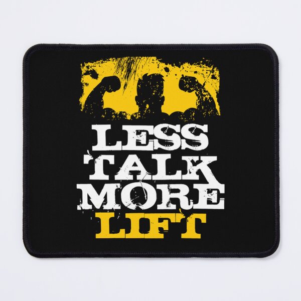 Item preview, Less Talk More Lift - Gym funny designed and sold by LiveASsky.