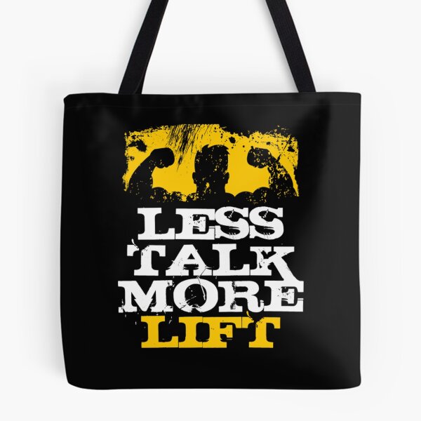 Item preview, Less Talk More Lift - Gym funny designed and sold by LiveASsky.