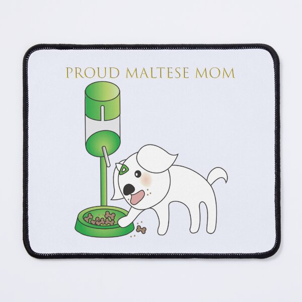 Artikelvorschau, Stolzes maltesisches Mama-Shirt, stolzes maltesisches Mama-Telefongehäuse, stolzes maltesisches Mama-Kissen, stolzes maltesisches Mama-Kleid, stolzes maltesisches Mama-Shirt für ihr Baby entworfen und verkauft von Poussyarts.