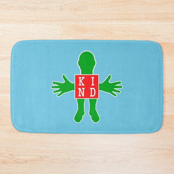 Item preview, Human figure - KIND - Red and green colors - Slab font designed and sold by RainbowWordLand.