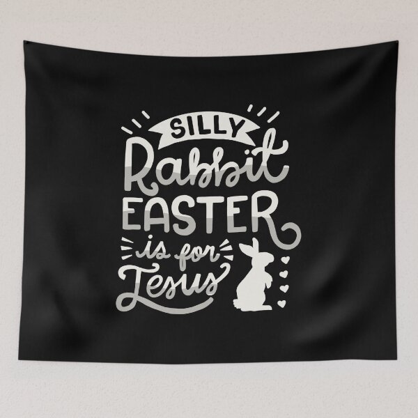 Item preview, Silly Rabbit Easter Is For Jesus Kids Boys Girls Funny designed and sold by haselshirt.