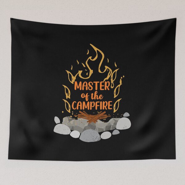 Item preview, Master Of The Campfire Outdoor Activity Bonfire Camper designed and sold by haselshirt.