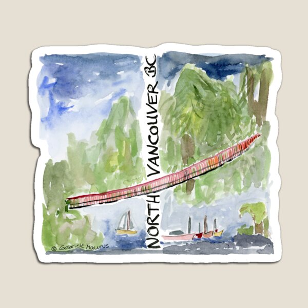 Capilano Suspension Bridge, North Vancouver Magnet