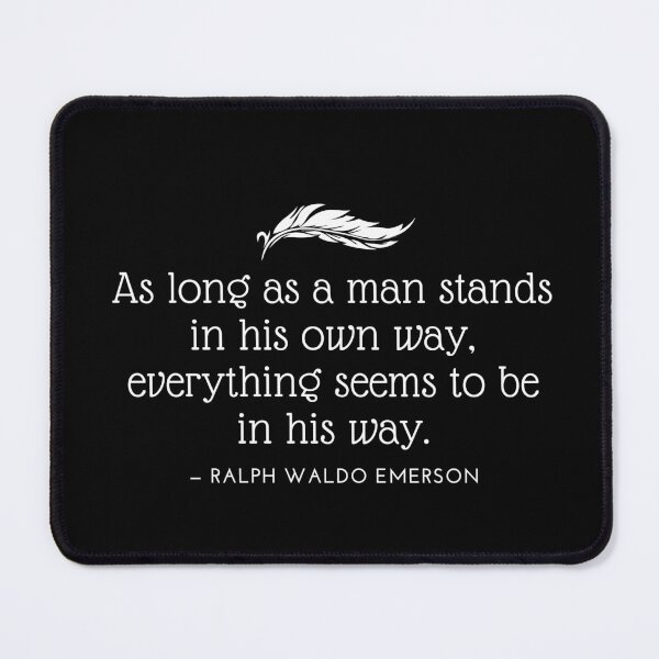 Item preview, Ralph Waldo Emerson in His Way designed and sold by NRealm.