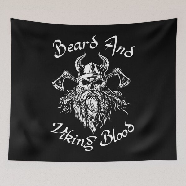 Item preview, Beard and Viking Blood - Viking God designed and sold by LiveASsky.