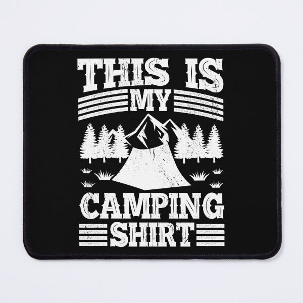 Item preview, This Is My Camping Shirt Outdoor Tent Wilderness Glamper designed and sold by haselshirt.