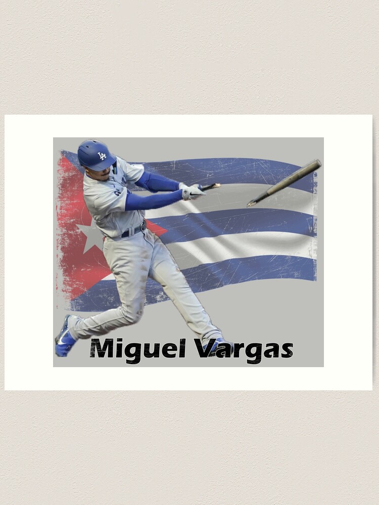 Miguel Vargas baseball Poster Style