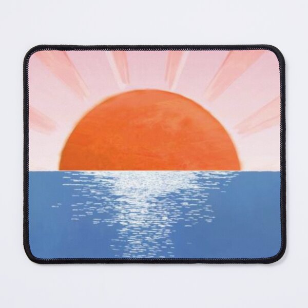 Item preview, Portrait of a Rising Sun Over Ocean Scenic Landscape designed and sold by Teepocalypse.