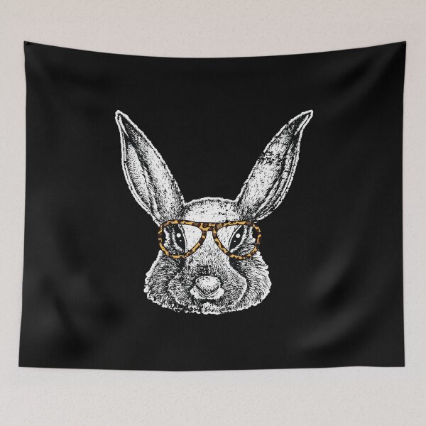 Item preview, Cute Bunny Leopard Sunglasses Easter Day Idea designed and sold by haselshirt.