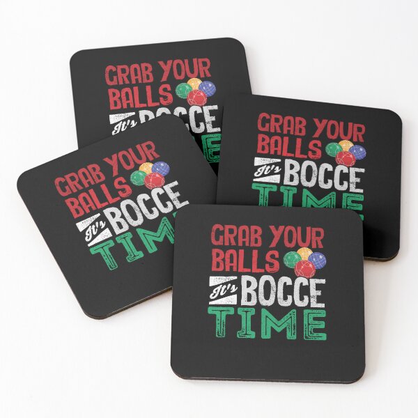 Item preview, Bocce Ball Player Boules Grab Your Balls Its Bocce Time Pun designed and sold by ShopTheStyle.