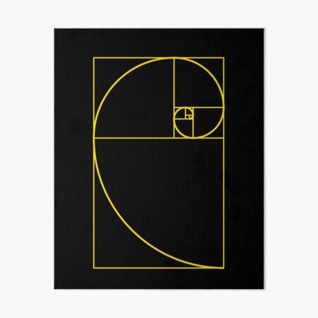 Item preview, Fibonacci Spiral Golden Ratio Spiral designed and sold by vladocar.