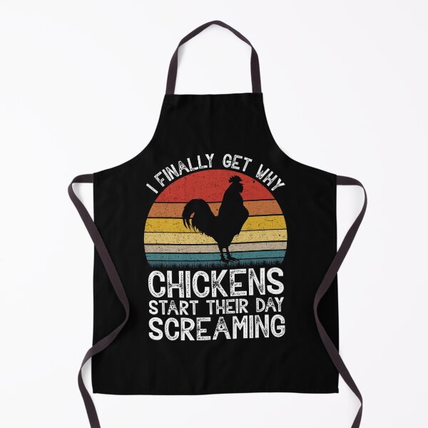 Item preview, I Finally Get Why Chickens Start Their Day Screaming designed and sold by finchestee.