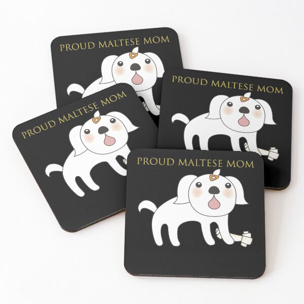 Item preview, Proud Maltese mom shirt, proud Maltese mom phone cases, proud Maltese mom pillow, proud Maltese mom dress, proud Maltese mom shirt for her baby designed and sold by Poussyarts.