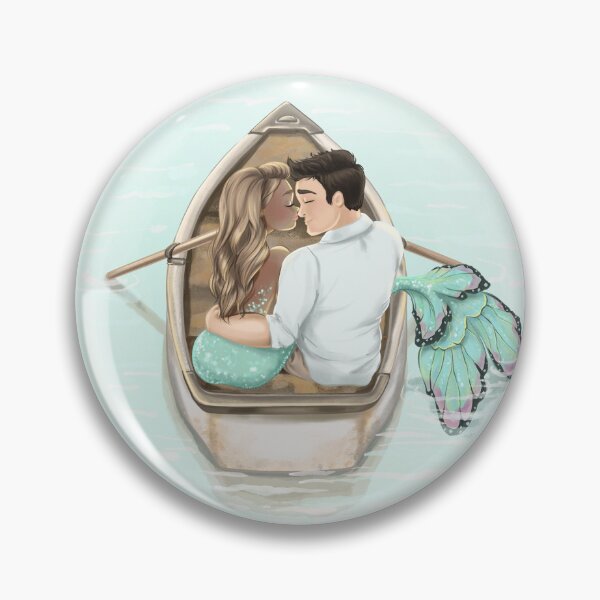 Item preview, Couple Mermaid Valentines Day Love Romantic Night Engagement  Anniversary  Marriage  designed and sold by CreativeBu.