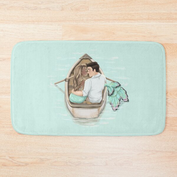 Item preview, Couple Mermaid Valentines Day Love Romantic Night Engagement  Anniversary  Marriage  designed and sold by CreativeBu.