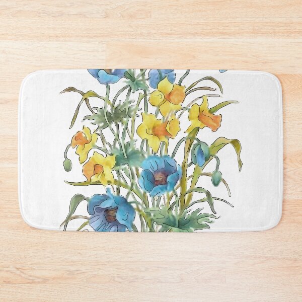 Item preview, Watercolor Open Book with Flowers designed and sold by Pavnud.