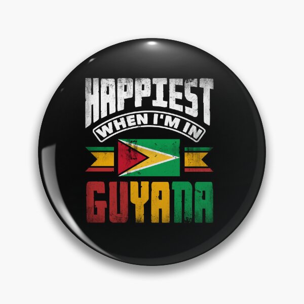Item preview, Guyana Guyanese Guyana Flag Happiest When Im In Guyana designed and sold by ShopTheStyle.