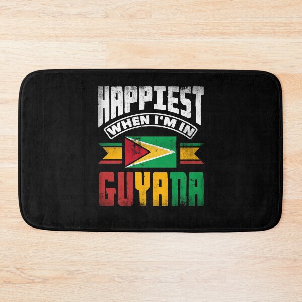 Item preview, Guyana Guyanese Guyana Flag Happiest When Im In Guyana designed and sold by ShopTheStyle.