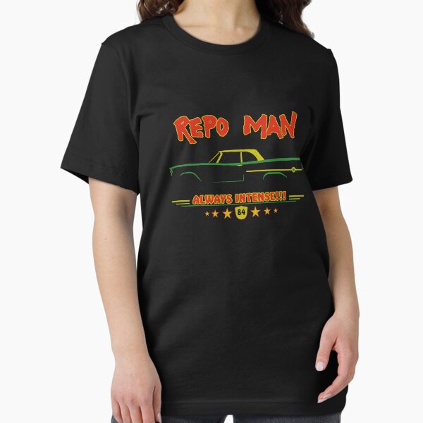 Item preview, Repo man always intense cult movie t shirt designed and sold by Dailytees.