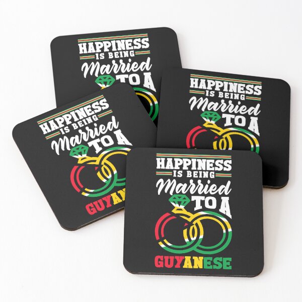 Item preview, Guyana Flag Happiness Is being Married To A Guyanese designed and sold by ShopTheStyle.