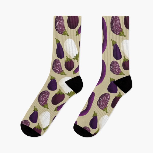Item preview, Eggplants  designed and sold by Meredith Ann.
