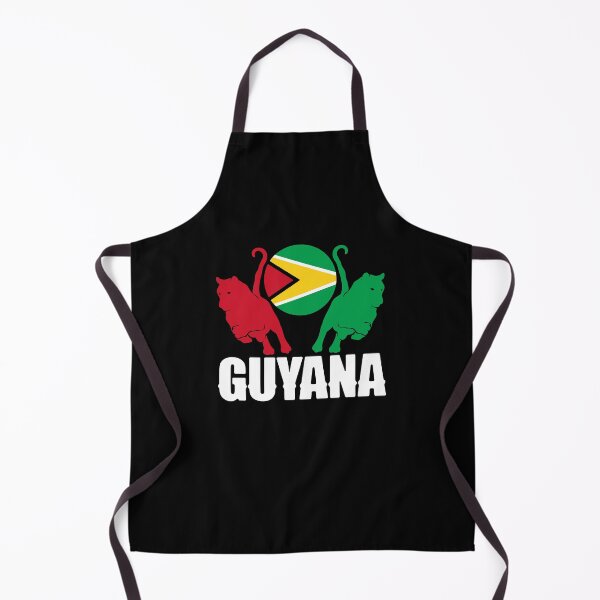 Item preview, Guyana Flag Guyanese National Animal Jaguar Silhouette designed and sold by ShopTheStyle.