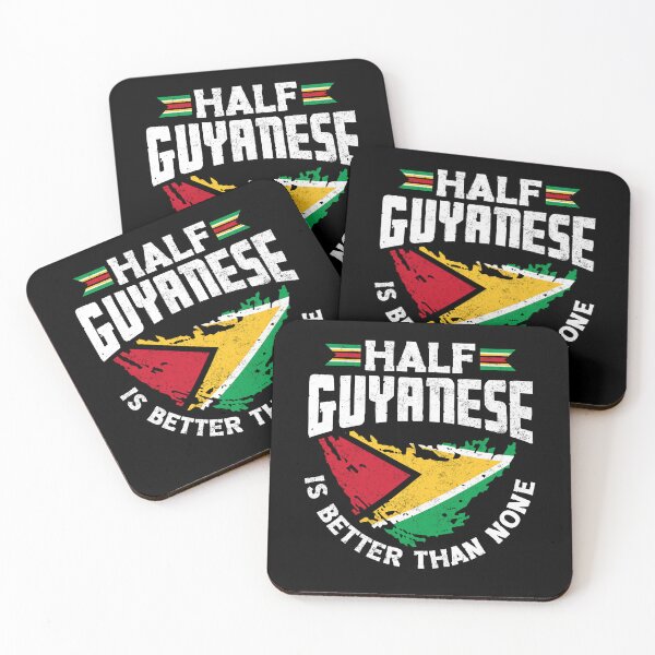 Item preview, Guyana Guyanese Flag Half Guyanese Is Better Than None Funny designed and sold by ShopTheStyle.