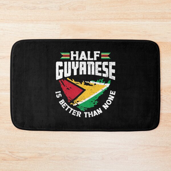 Item preview, Guyana Guyanese Flag Half Guyanese Is Better Than None Funny designed and sold by ShopTheStyle.
