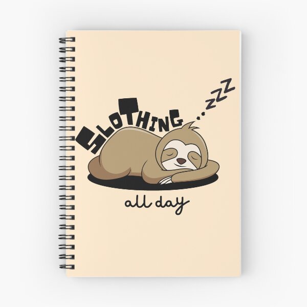 Item preview, Slothing All Day! designed and sold by ThePeanutSeries.