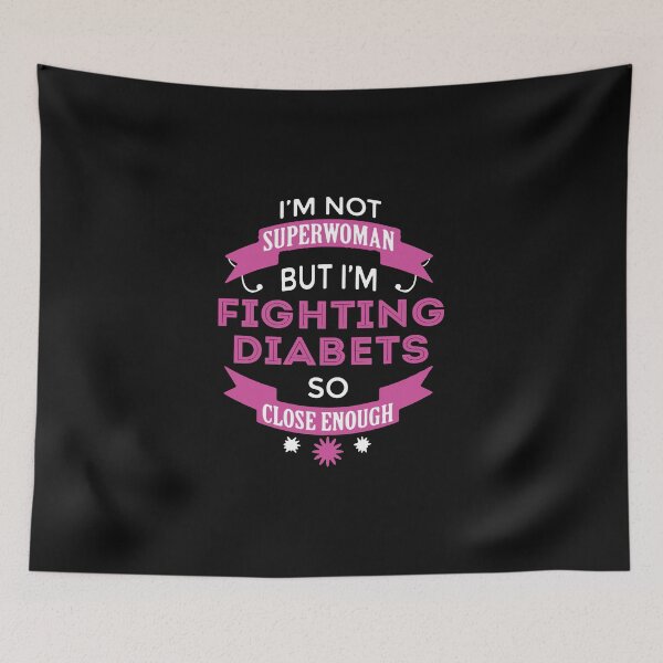 Item preview, FIGHTING DIABETS designed and sold by antipatic.