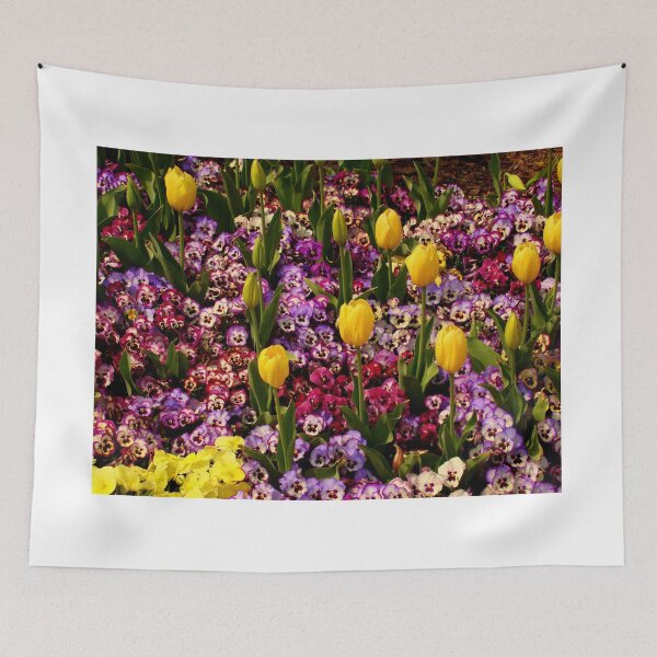 Item preview, Tulips Among Pansies designed and sold by Rodney Williams.
