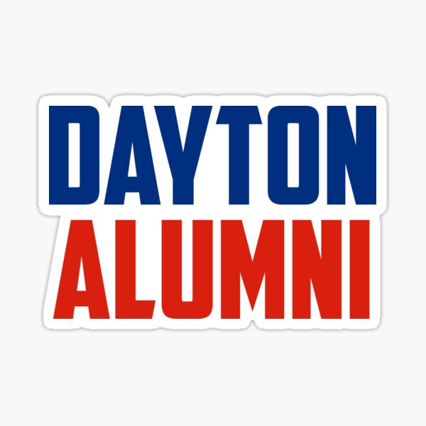 University Dayton Alum, Ohio Inspired Sticker