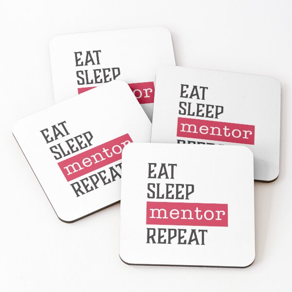 Item preview, Eat Sleep Mentor Repeat - Funny Mentor Gifts designed and sold by AGDStudio.