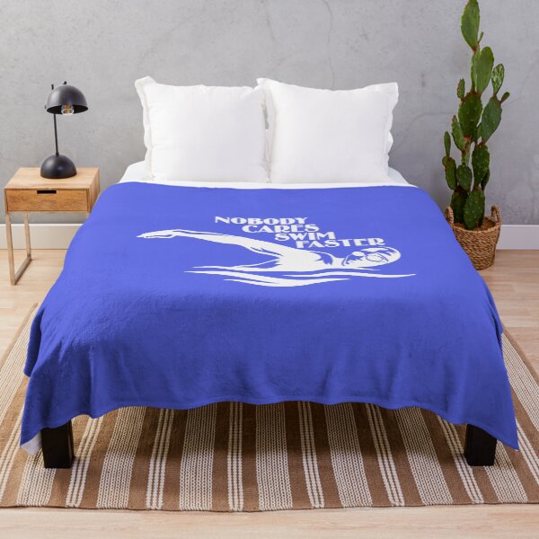 Item preview, Nobody Cares - Swim Faster. designed and sold by Lonesome-Fox.