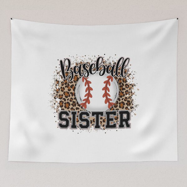 Item preview, Baseball Sister For Girls Leopard Funny Mothers Day Gift designed and sold by MichelSorour.